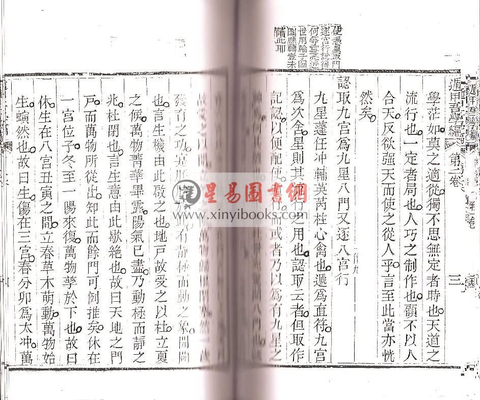 清·史易：遁甲吾学篇（全二册）最後2套