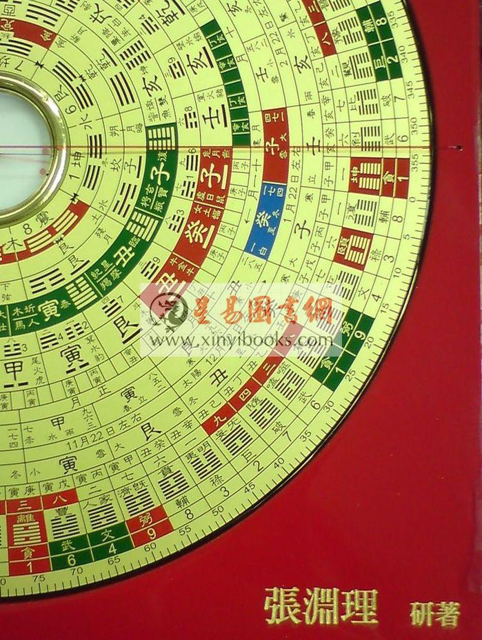 张渊理：正宗玄空六法7寸2(18层)电木水平罗盘