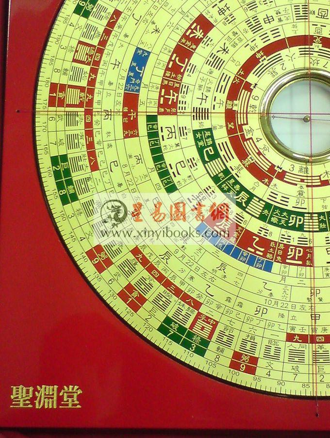 张渊理：正宗玄空六法7寸2(18层)电木水平罗盘
