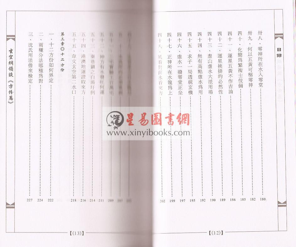韦文：玄空纲领谈-方份篇
