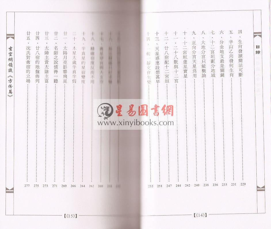 韦文：玄空纲领谈-方份篇