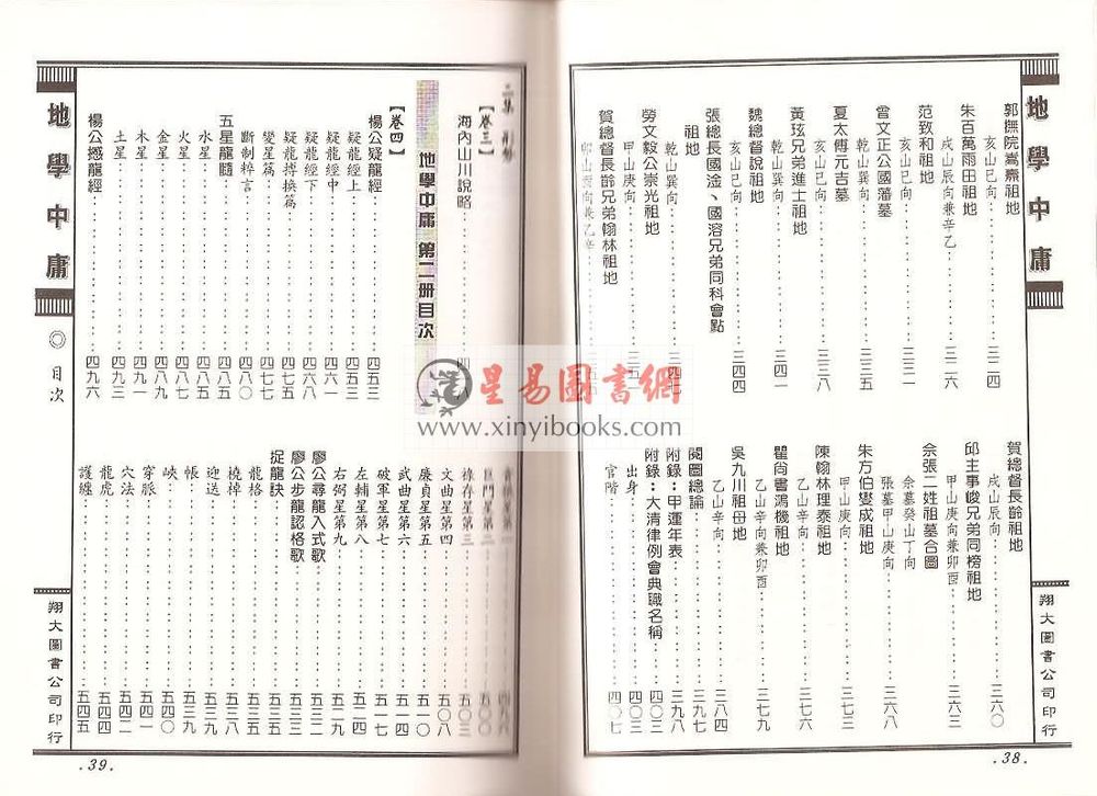 周道济（溥成）：正（三元三合阴阳二宅）地学中庸（精装四册）（翔大）
