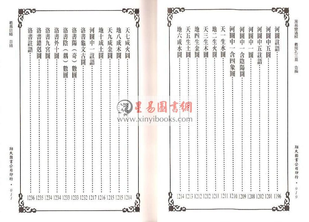 万澍辰/悟元子：周易变通解/羲孔周三易合编（三册）（翔大）