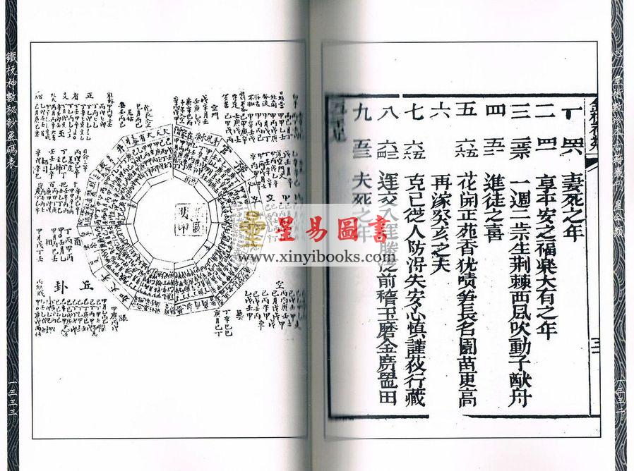 邵雍：铁板神数（清刻足本）附秘钞密码表（共三册）