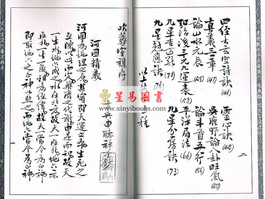 申听禅：《沈氏玄空吹虀室杂存》《玄空捷诀》合刊