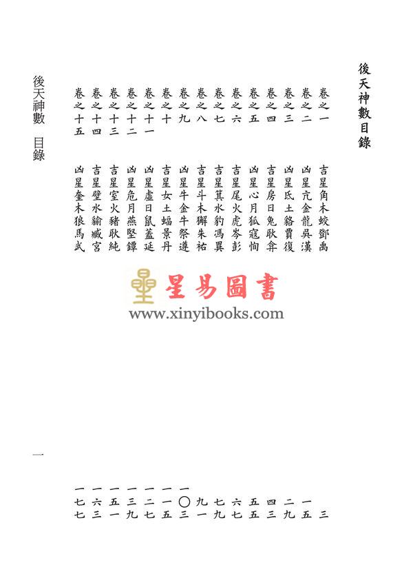 明·佚名：后天神数