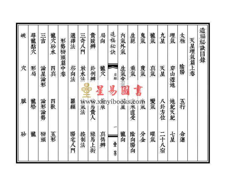 明·吴天洪：造福秘诀（线装）