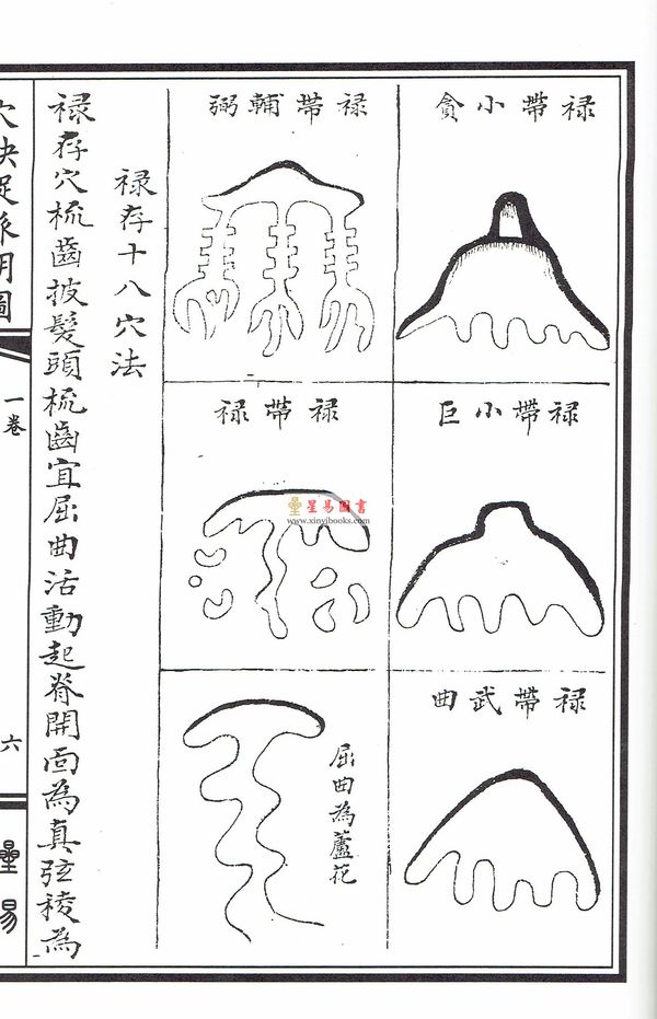 清·周中复订注：五星穴法正变明图·九星穴诀捉脉明图（线装）