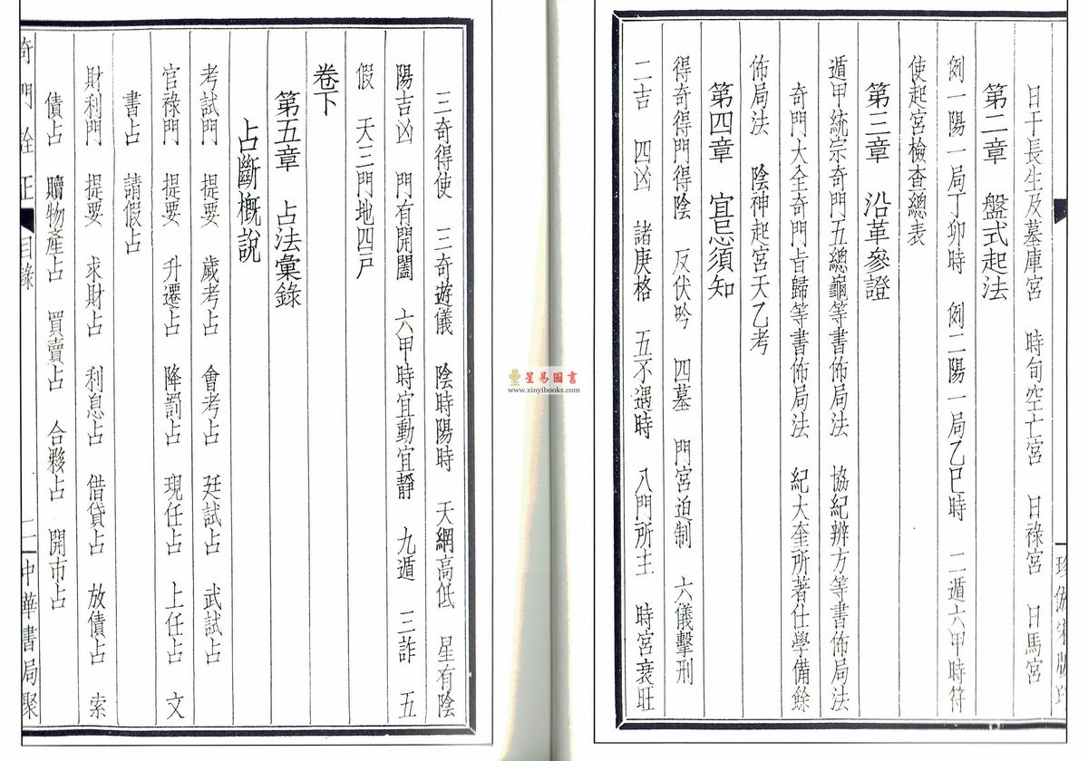 民国.曹仁麟：奇门诠正