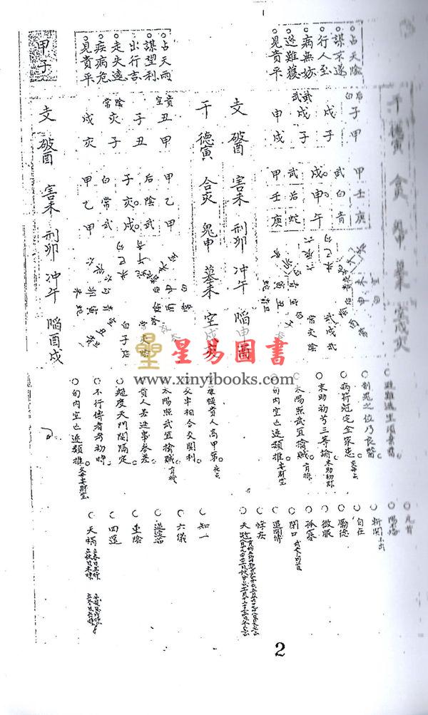 清抄本：六壬金壁（上下） 售罄