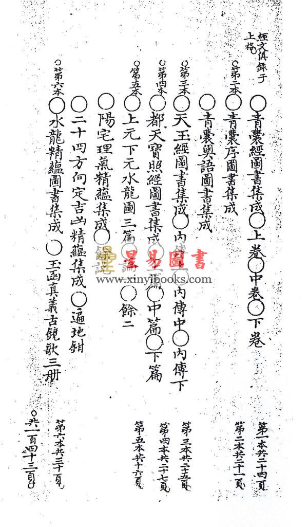 清·鹤宣：地理精蕴图书集成（全二册）