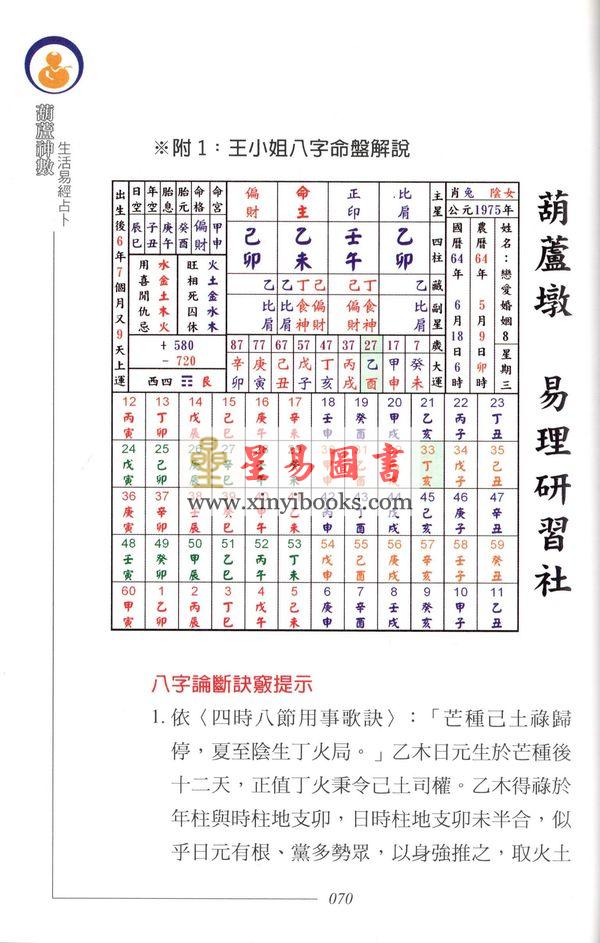 沈朝合等：“葫芦神数”生活易经占卜（進源2048）