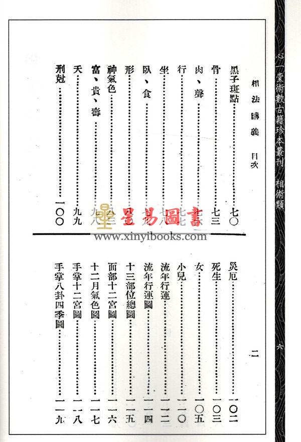 韦千里/孟瘦梅：相法讲义相理秘旨合刊