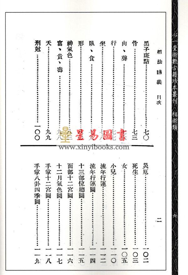 韦千里/孟瘦梅：相法讲义相理秘旨合刊