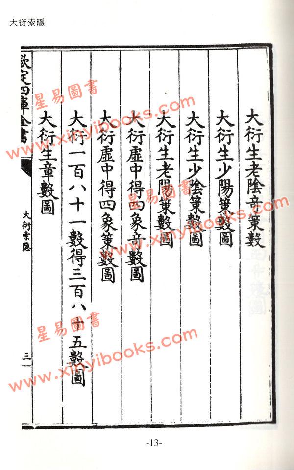 孟昭玮：大衍索隐与易卦圆阵蠡窥