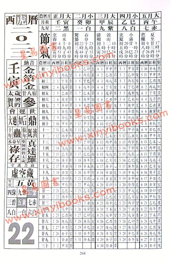 李居明：宿曜万年历（重要增订版1912年-2055年）