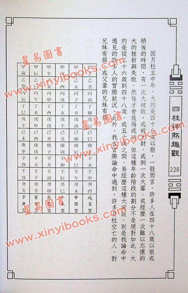 来旺：四柱神煞趣观 售罄