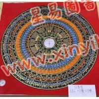 台湾日星堂：八寸六分彩色特级电木罗盘三合盘37層