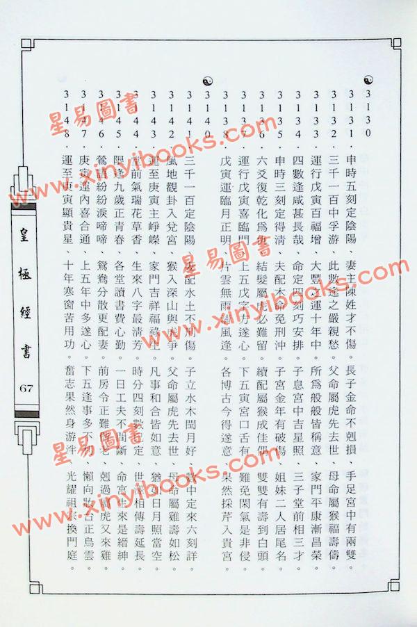 曹展硕：皇极经书 最後1本