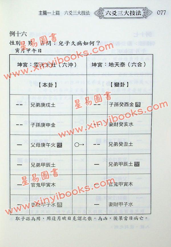 黎光/舒涵：六爻三大技法