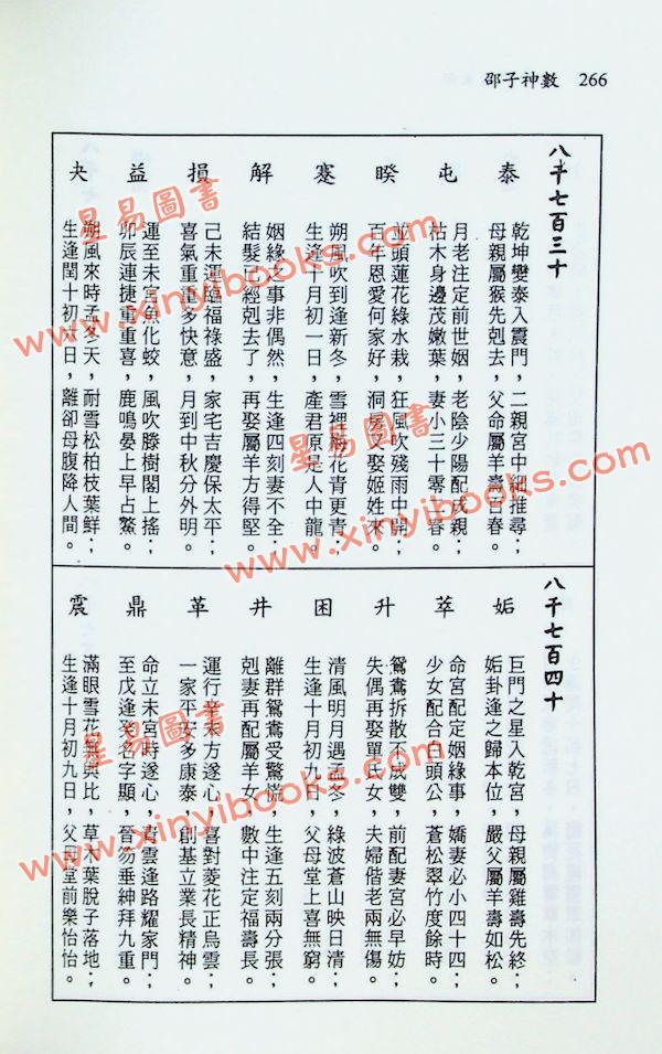 徐宇农：邵子神数