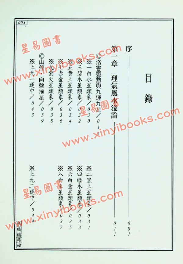 王士文：精简阳宅学 書有黃斑