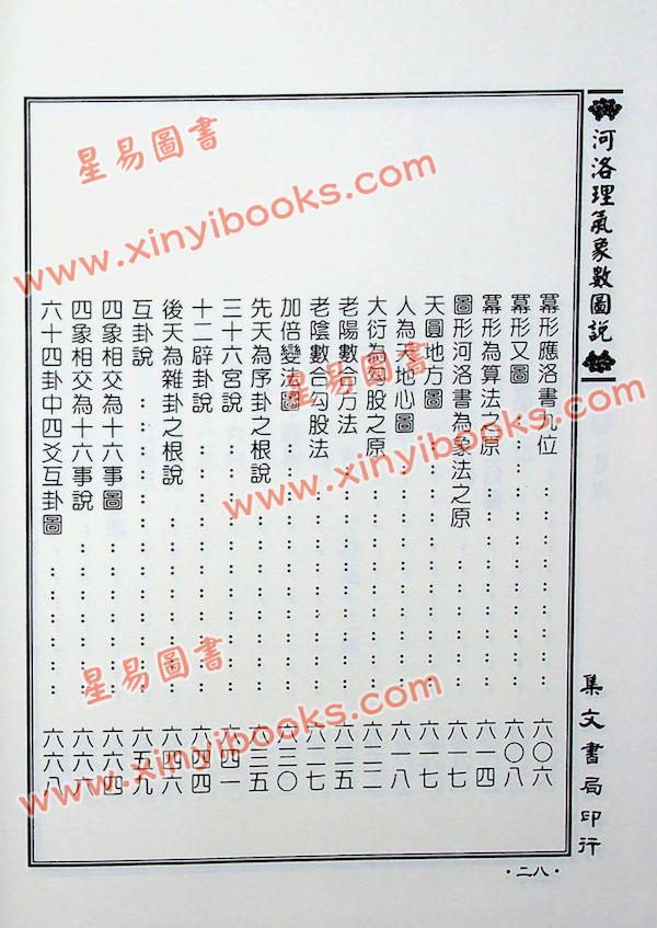 杨尧门：河洛理气象数图说（精装）