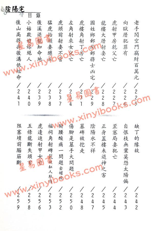 王文势：阴阳宅奇秘全册
