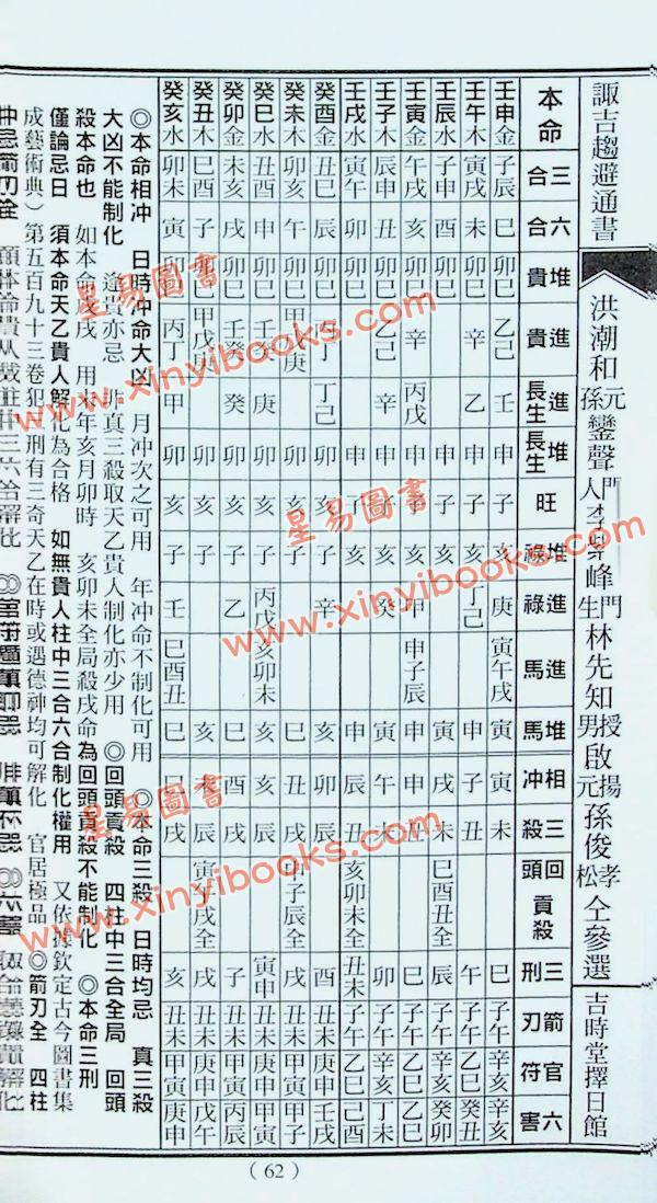 文林：2024甲辰年林先知通书便览（平本）