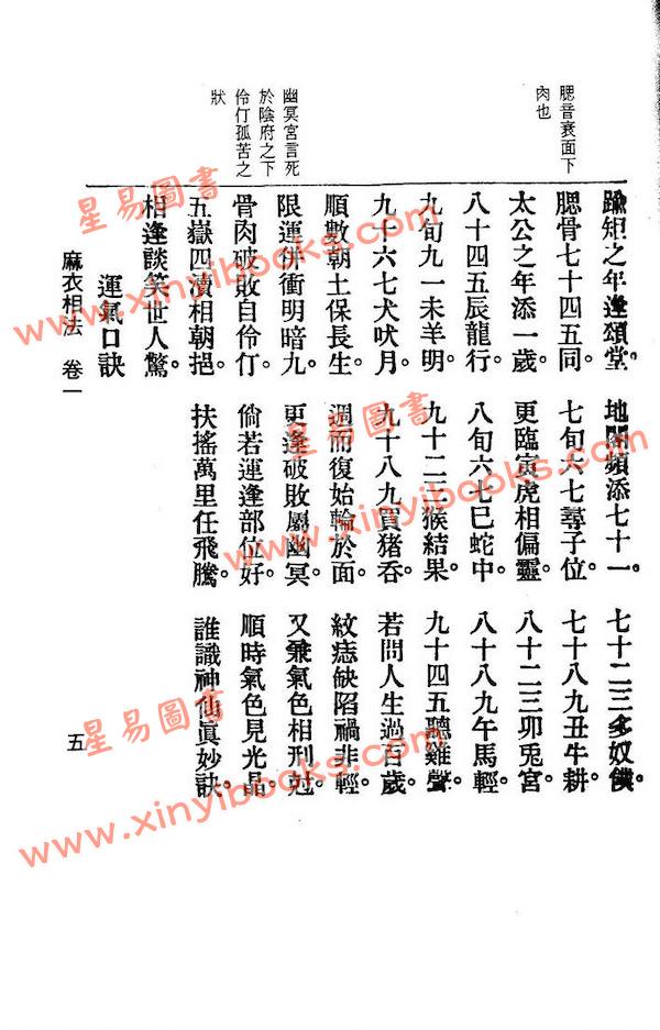 麻衣居士：麻衣相法（鼎文21）