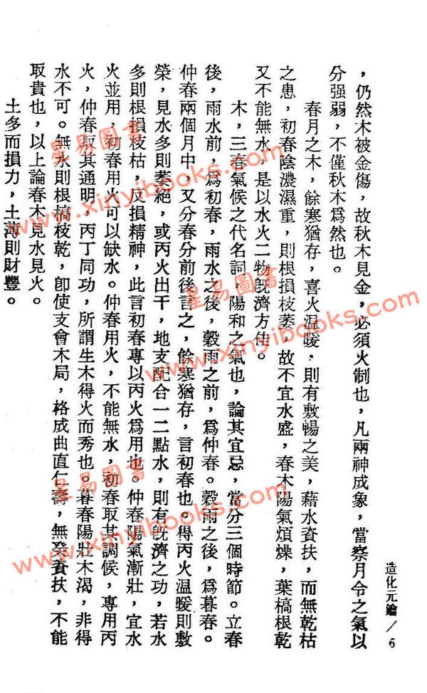 徐乐吾：造化元钥评注（鼎文）