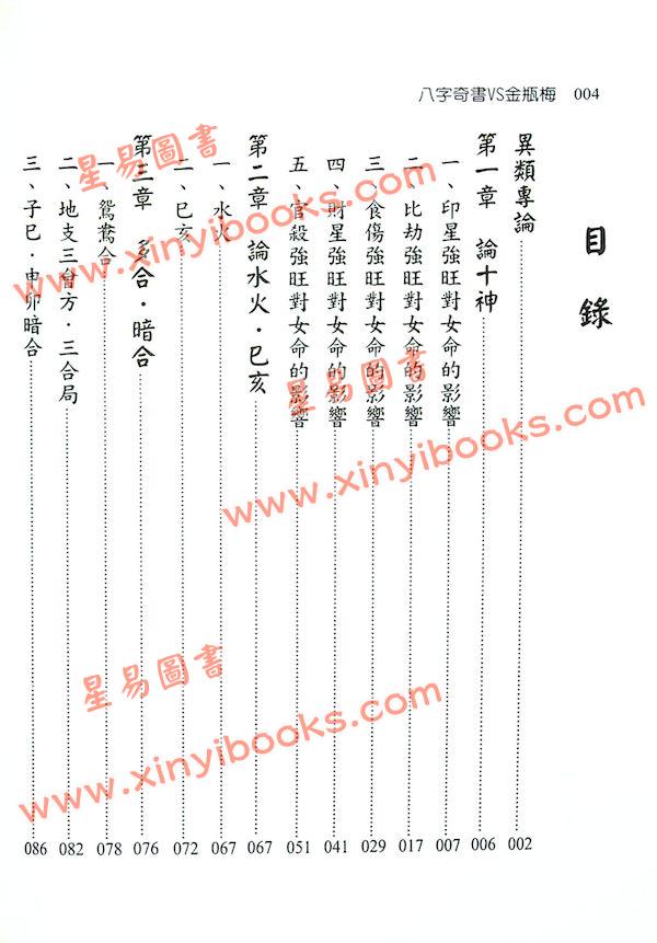澤洋：八字奇書VS金瓶梅（進源）