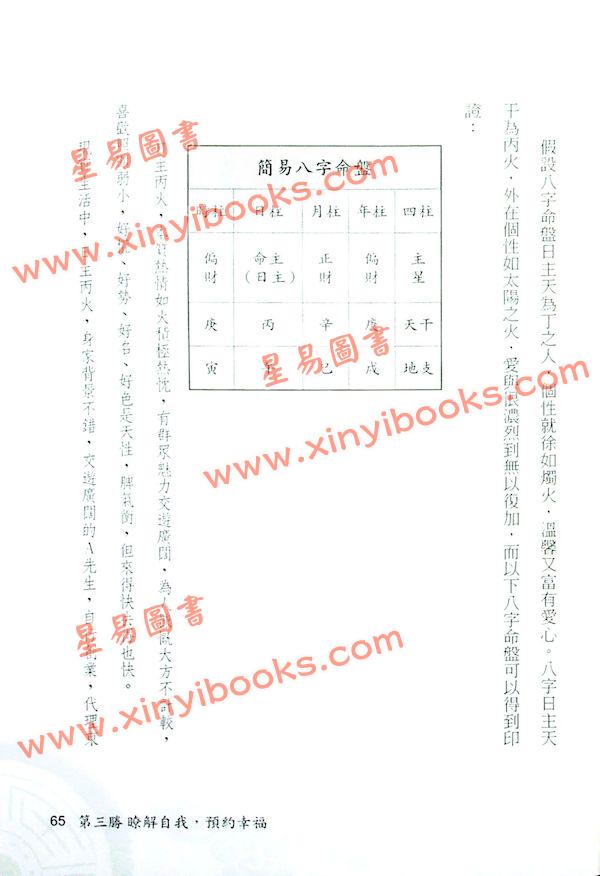 安容：淡定学八字の让您人生逆转胜