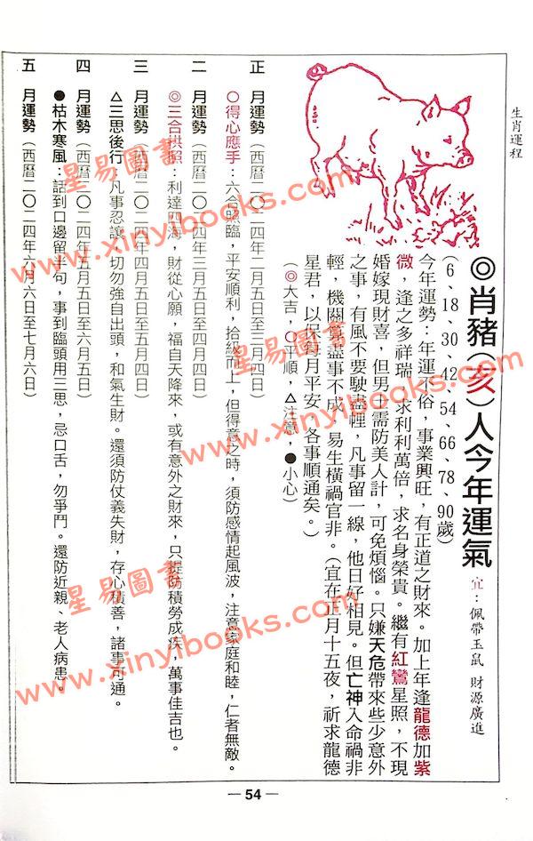 香港星辉：2024甲辰年中国民历 售罄
