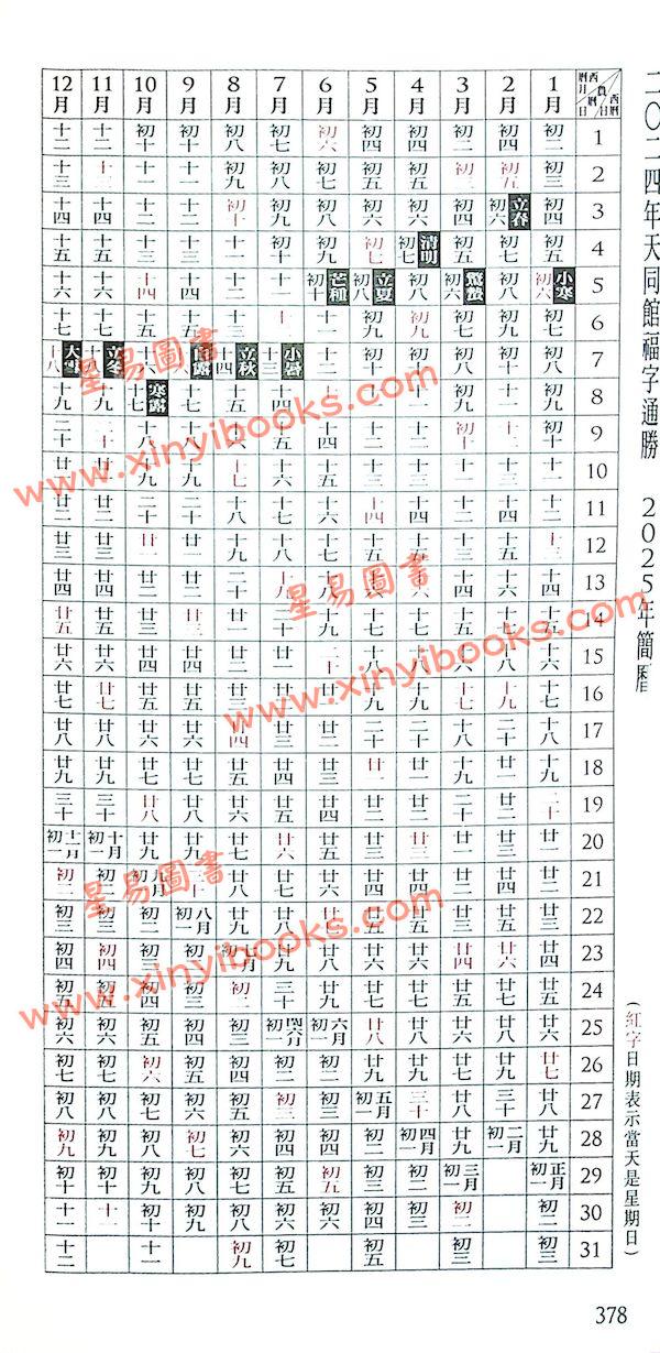 侯天同：2024甲辰龙年运程宝鉴及天同馆福字通胜（作者签名版）