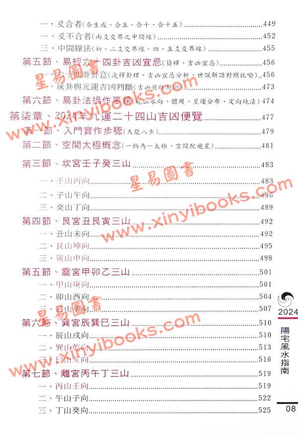 胡肇台：2024阳宅风水指南 售罄