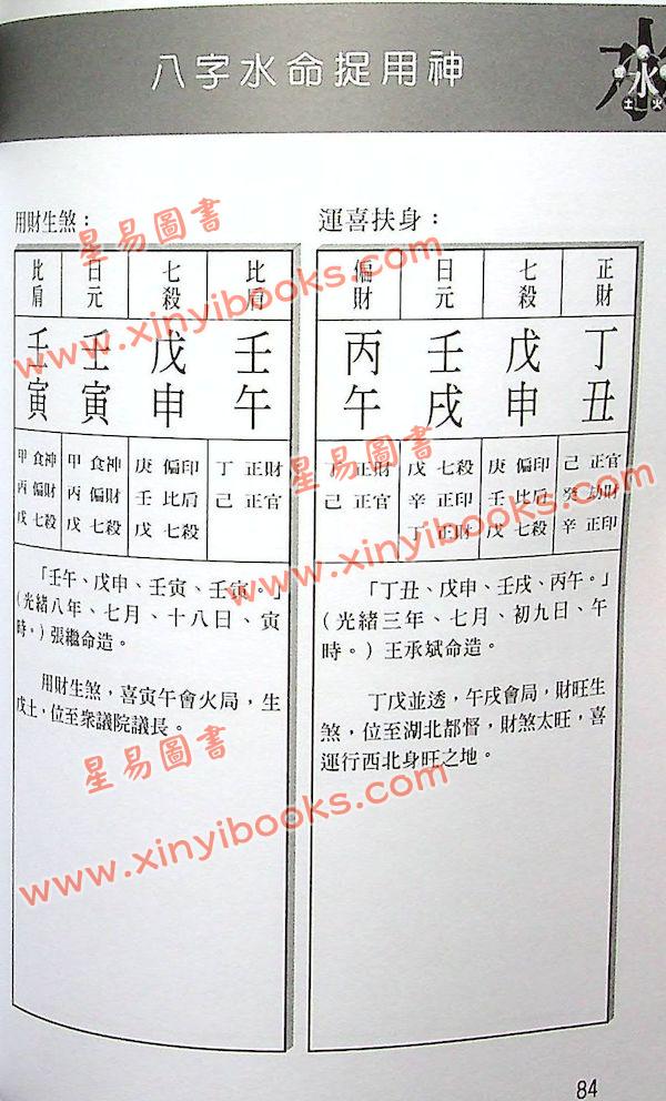 白鹤鸣：八字水命捉用神（壬水命癸水命）