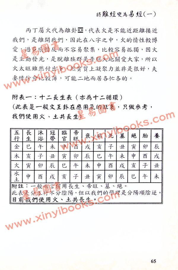 太乙（天易）：宇宙间的符号-将难经变为易经（第一辑）附易经原文