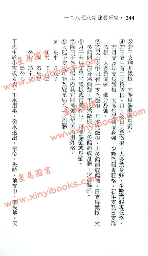 蓝传盛：128种八字强弱研究