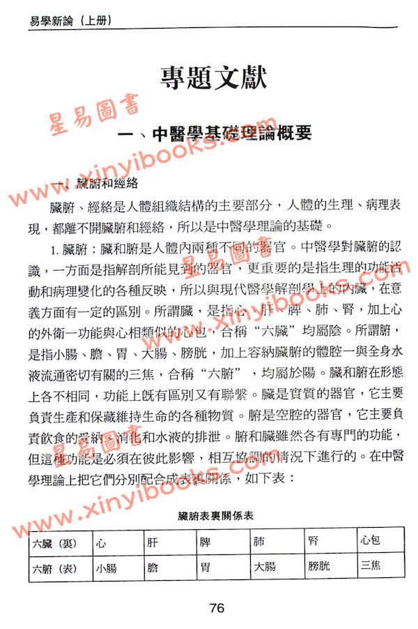沈竹礽/沈延发/沈宗宣：（自得斋丛书）易学新论（上下）最後貨尾