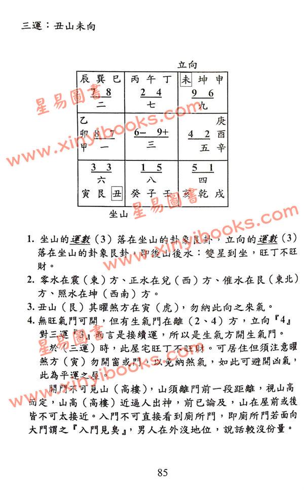 邱馨谊：三元玄空挨星图解