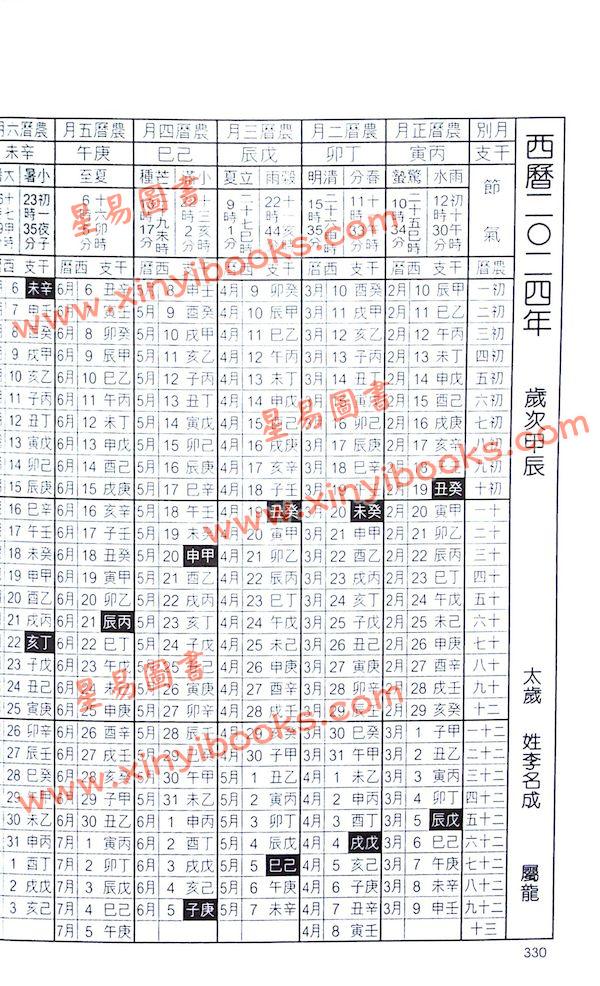 苏民峰：八字万年历（增订版）（圆方）