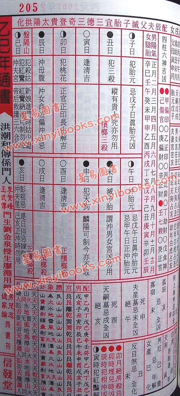 信发堂：2025乙巳年廖渊用通书便贤览（平本） 售罄