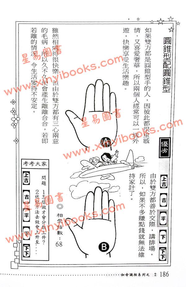 易天生：图解掌相配对速查天书