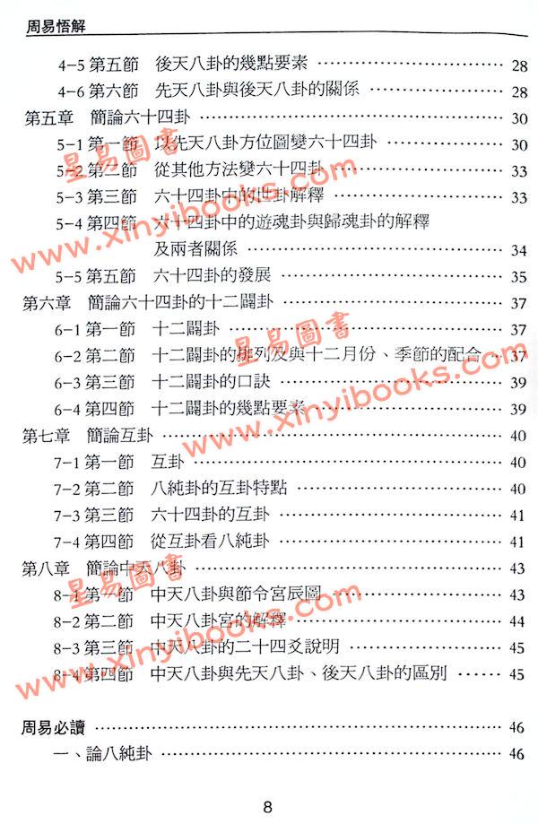 沈延发：（自得斋丛书）周易悟解 最後貨尾