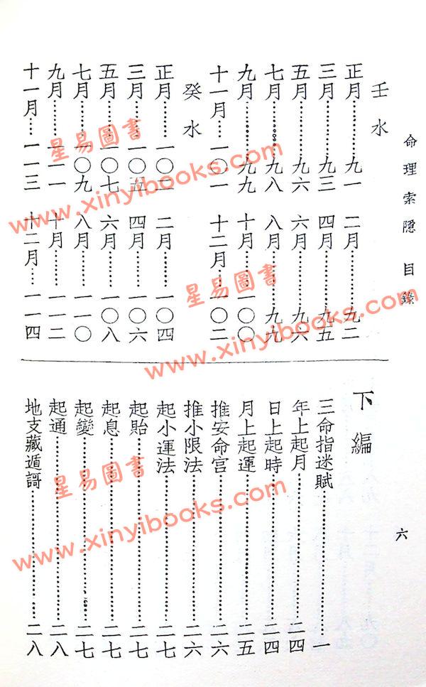 四明白水青松：命理索隐 （上印）售罄
