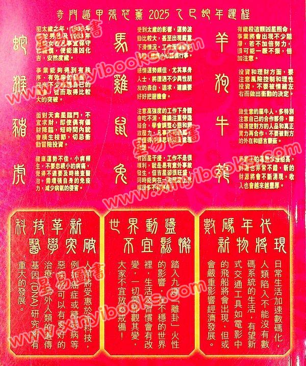 火柴头：张芯熏奇门遁甲2025蛇年运程 售罄