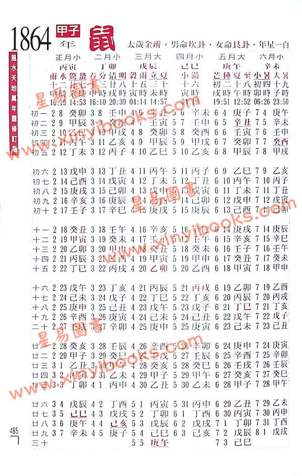 罗量：风水天地万年历（增订版）最後1本