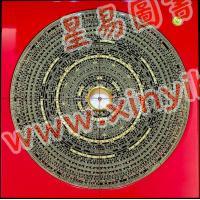 江静川：8寸6分特级电木江西赣派三易天星罗盘附水平+玻丽